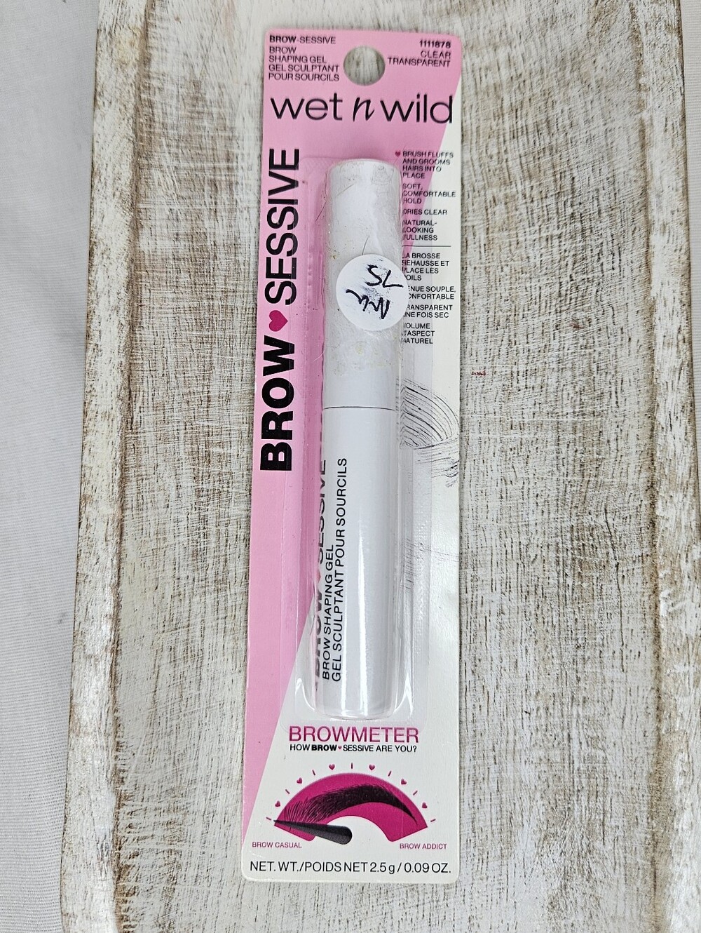 Wet n Wild Brow-Sessive Eyebrow Shaping Makeup Gel Clear NWT 1111878 New